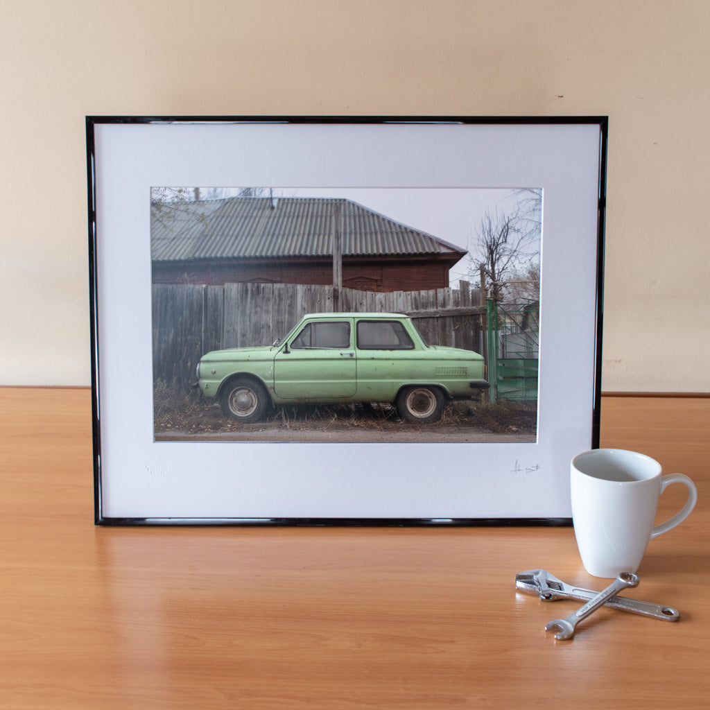 Soviet-Era Classic Car Print | Ukraine