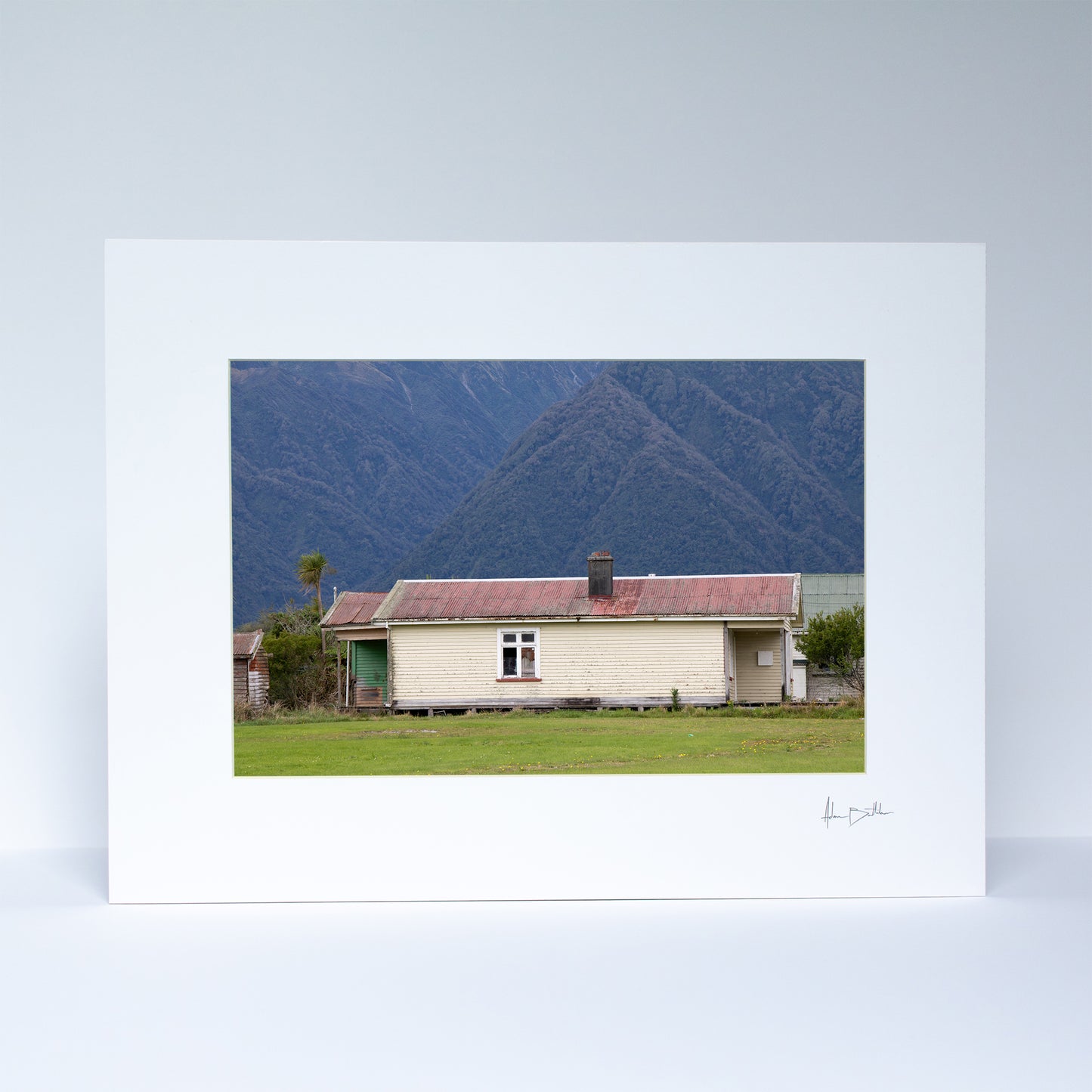 Mountain Hut Print | New Zealand