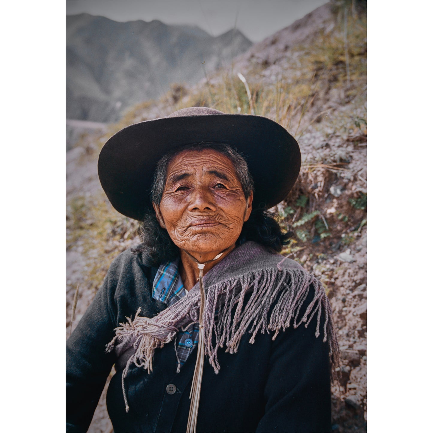 Lady of The Andes Print | Argentina