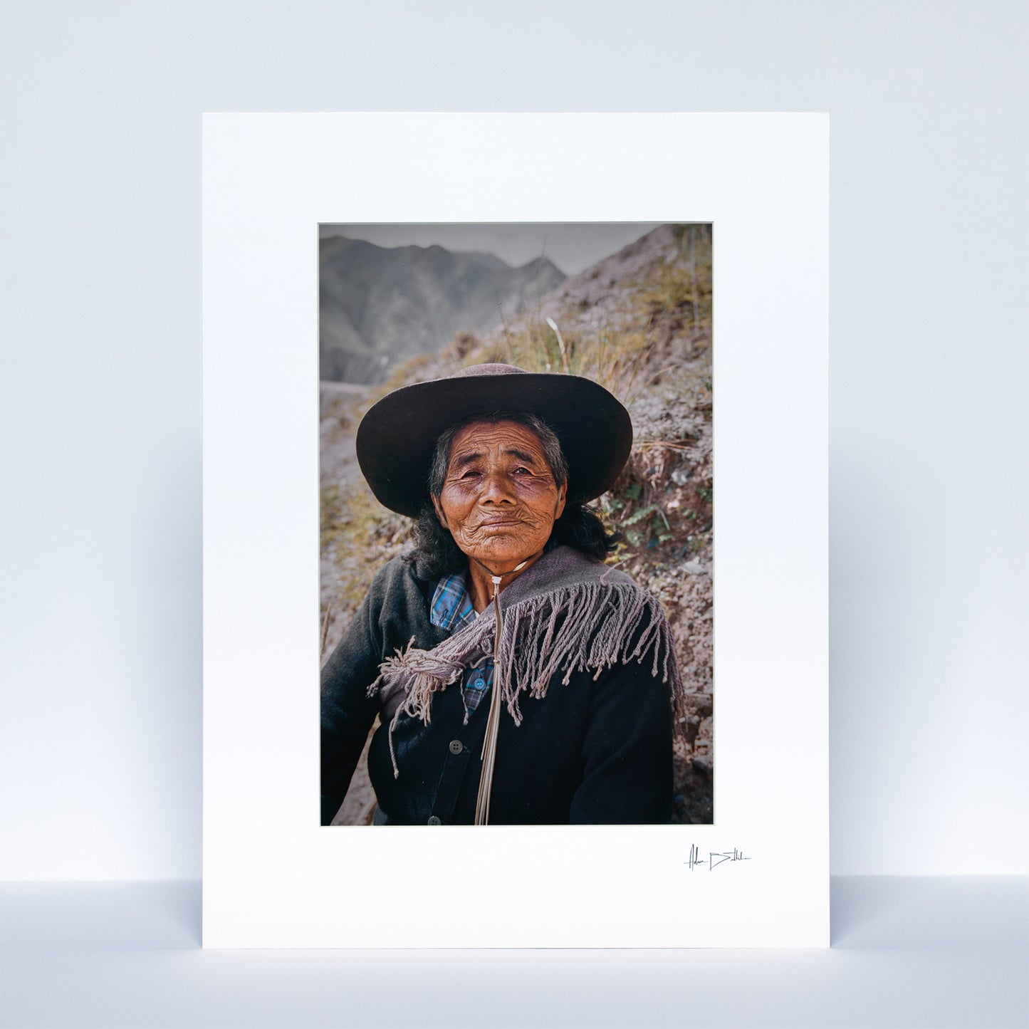 Lady of The Andes Print | Argentina