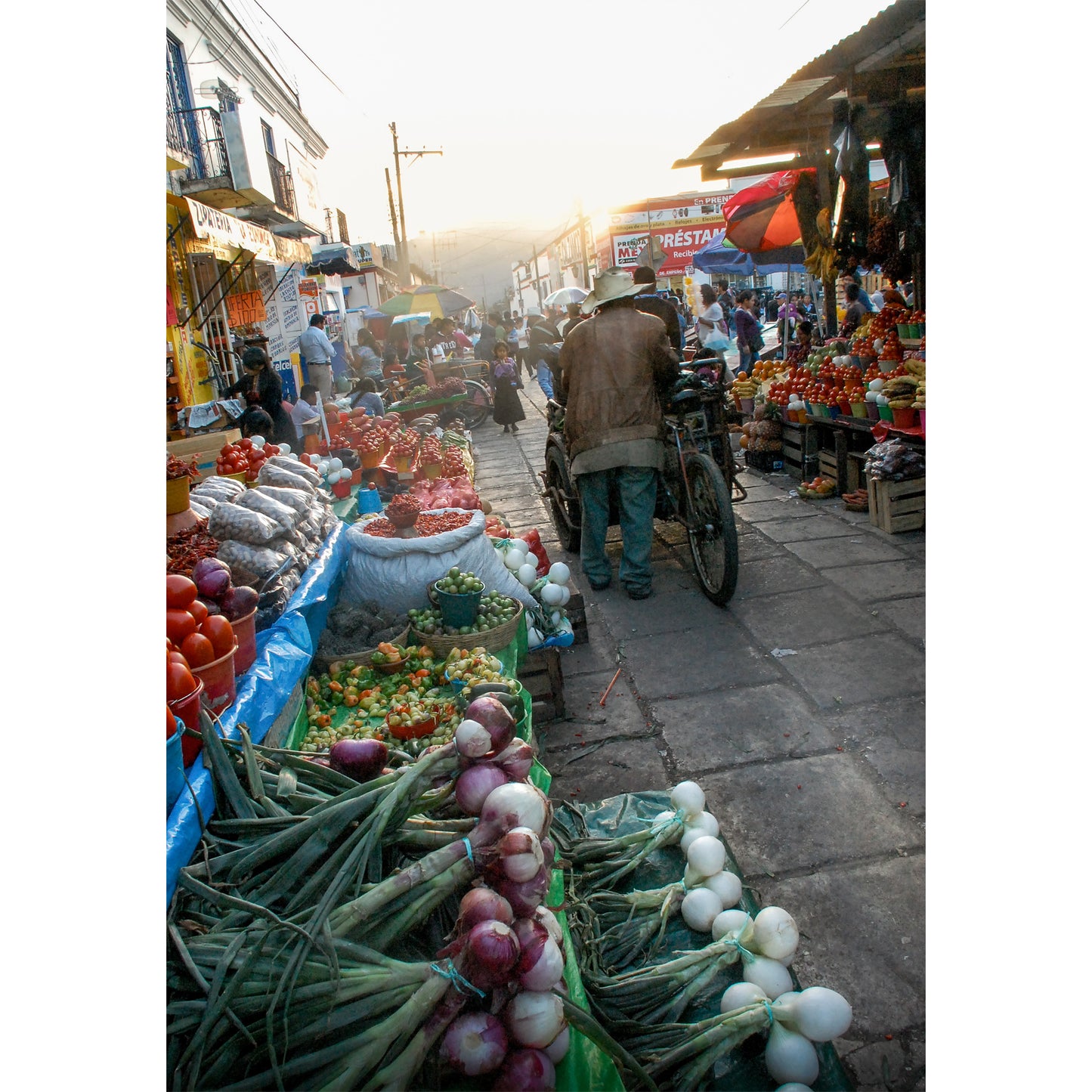 Morning Market in Chiapas Print | Mexico
