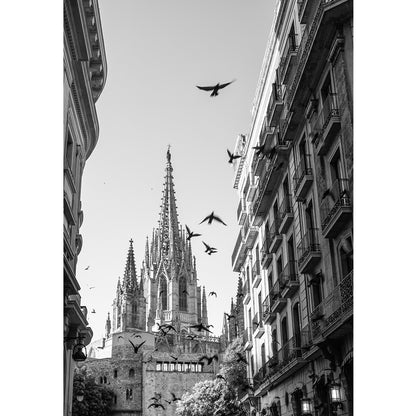 Barcelona Cathedral Print | Spain