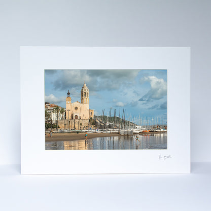 Sitges Reflection Print | Spain